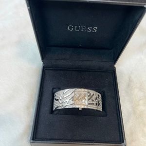GUESS rhinestone/crystal watch bracelet